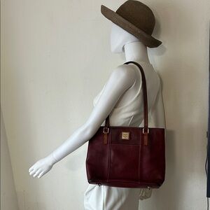 Dooney & Bourke Deep Red Tote